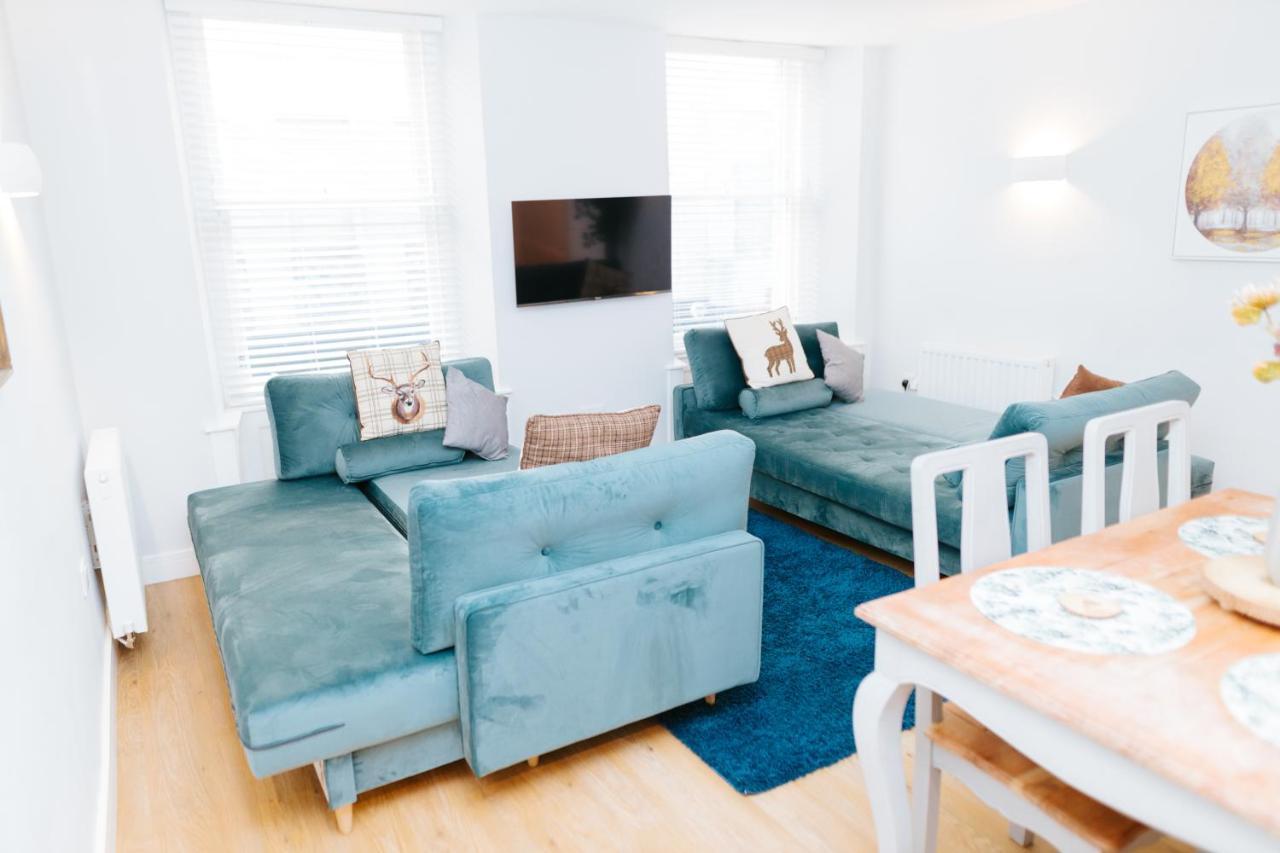 Luxury Modern 3 Bedroom Apartment In City Centre 爱丁堡 外观 照片